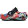 Crocs Kid's Classic Bubble Block Clog - Black/Multi