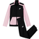 Nike Futura Poly Tracksuit Junior - Black/Pink Foam/White/White (DH9661-011)