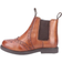 Cotswold Kid's Nympsfield Brogue Pull On Chelsea Boots - Tan