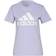 adidas Women's Loungewear Essentials Logo T-shirt - Violet Tone/White