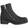 Johnny Bulls Mid Zip Warm Lining Boot - Black/Shiny Silver