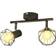 vidaXL Industrial Design 2 LED Bulbs Takplafond ∅ 92cm