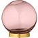 AYTM Globe Vase with Stand Ø10 Rose/Kulta