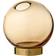 AYTM Globe Vase Ø 10 cm - Waldgrün Gold Jarrón 10cm