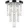 vidaXL Crystal Beads Ceiling Flush Light 24.8cm