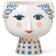 Bjørn Wiinblad Eva Flower Pot ∅8.268"