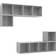 vidaXL - Mueble de TV 37x142.5cm