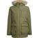 Adidas Hooded Parka Focus Olive - Vihreä