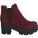 Johnny Bulls Mid Platform Boot Bordo - Punainen