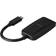 Deltaco USB C-DisplayPort M-F 18m