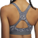 Adidas Believe This Medium Support Allover Print Sport Bra - Grey Three/Black