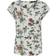 Only Vic All Over Print Short Sleeve Blouse - Cloud Dancer/Aop Botanical