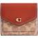 Coach Colorblock Signature Wallet - Brass/Tan/Rust