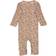 Wheat Plain Wool Jumpsuit - Khaki Wild Life (9311e-780-3208)