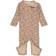 Wheat Plain Wool Jumpsuit - Khaki Wild Life (9311e-780-3208)