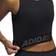 Adidas Crop Camiseta de manga corta Fitness Negro - Black/White Female