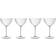 Luigi Bormioli New Optica Martini Cocktail Glass 20cl 4pcs