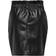 Only Maiya-Miri Leather Look Skirt - Black