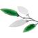 vidaXL Acrylic Crystal Leaf Loftplafond ∅ 45cm