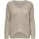 Only New Megan Loose Knitted Sweater - Grey/Cement