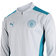 Puma Man City Training Quarter-Zip Top - White/Ocean Depths