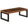 vidaXL Reclaimed Wood Brown/Blue Sofabord 50x100.1cm