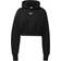 Reebok Women Classics Cropped Heavyweight French Terry Hoodie - Black