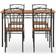 vidaXL 281400 Bordgruppe 60x118cm 5stk