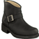 Johnny Bulls Very Low Zip Back Boot - Black/Silver