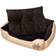 vidaXL Letto Caldo Per Cani Con Cuscino Imbottito XL - Marrone