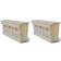 vidaXL Sparrow Houses .2pcs