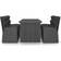 vidaXL 3059347 Matgrupp, 1 Bord inkl. 6 Stolar
