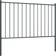 vidaXL Fence Panel with Posts 66.9x59.1"