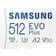 Samsung Evo Plus microSDXC Class 10 UHS-I U3 V30 A2 130 MB/s 512GB +Adapter