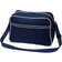 BagBase Retro Shoulder Bag - French Navy/White