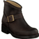 Johnny Bulls Very Low Boot Zip Back W - Brown/Gold