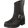 Johnny Bulls Low Boot Zip Back Boot - Black/Silver