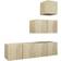 vidaXL - Wall Cabinet 60x30cm 4pcs