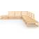 vidaXL 3075504 Loungeset, Bord inkl. 5 Soffor