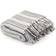 vidaXL Throw Blankets White, Grey (210x160cm)