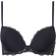 Calvin Klein Seductive Comfort Lace Push-Up Demi Bra - Black