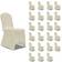 vidaXL Stretch 24pcs Stolsöverdrag Beige