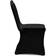 vidaXL Stretch 30pcs Stolsöverdrag Svart
