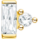 Thomas Sabo Charm Club Single Ear Stud - Gold/Transparent