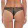 Wacoal Respect Tanga - Black/Beige