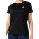 Asics Camiseta Core Negro Mujer - Silver