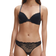 Calvin Klein Seductive Comfort Lace Push-Up Demi Bra - Black