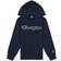 Champion Script Logo Cotton Fleece Hoodie - Dark Blue (305765-BS538)