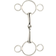 Lorina Continental 2 Ring Jointed Snaffle