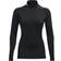 Under Armour Heatgear Mock Long Sleeve Baselayer Men - Black/White